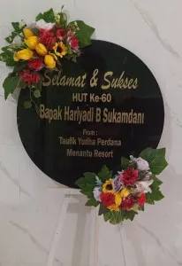 Papan Akrilik Ucapan Ulang Tahun Lengkong